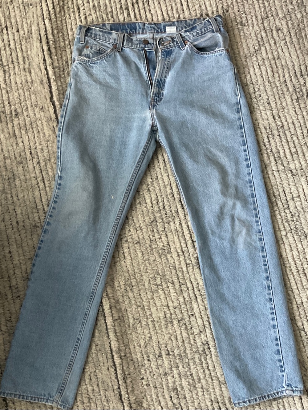 Levi's 505 Light Blue Straight Jeans
